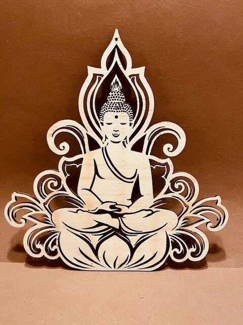 Boedha diverse maten hout