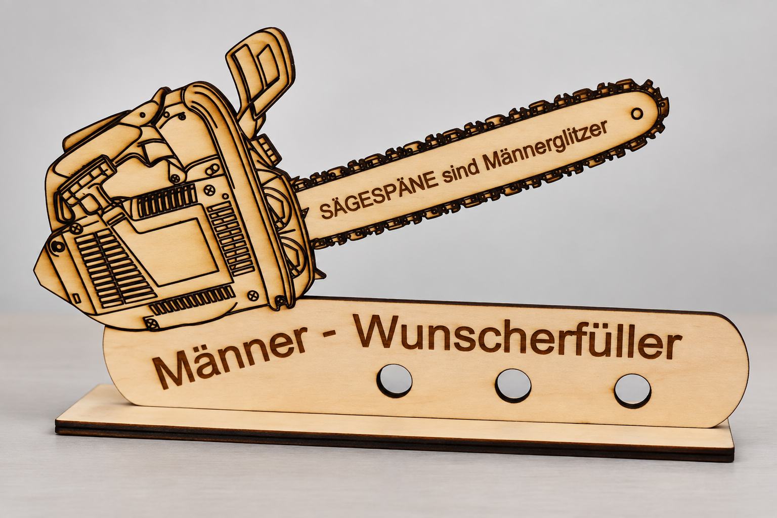 Geldgeschenk - Kettensäge