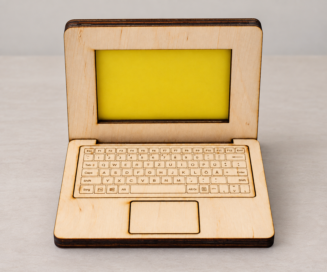 Gutscheinhalter Laptop