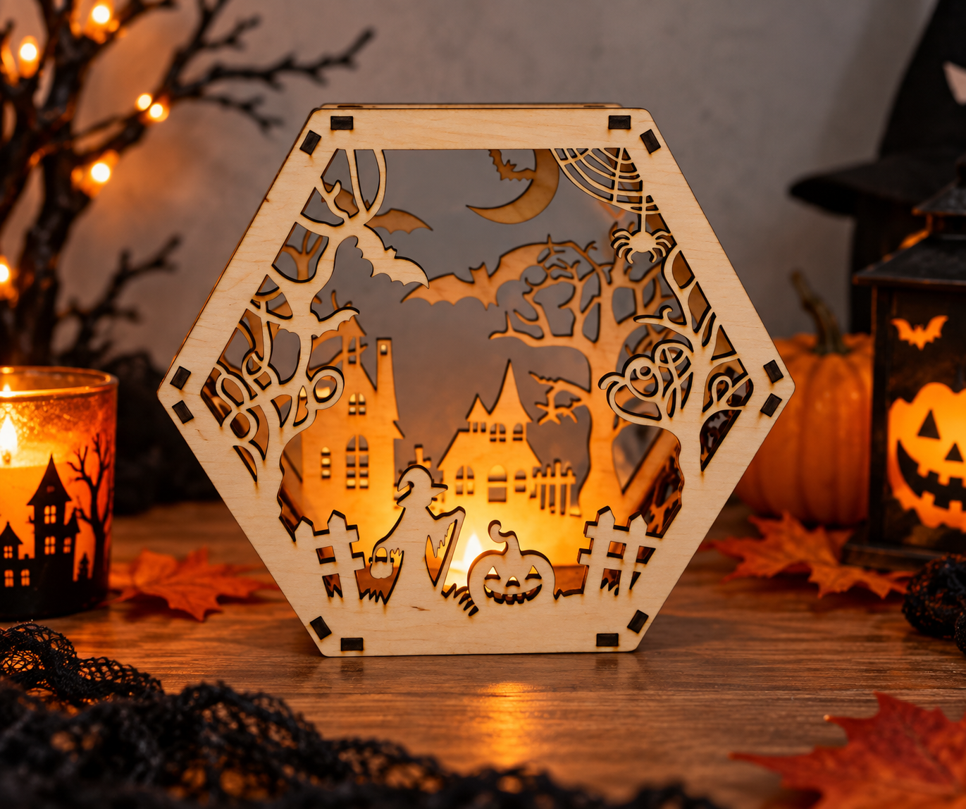 Hexagon Halloween
