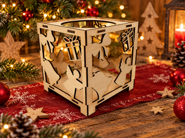Teelichter Weihnachten - 3 verschiedene Varianten