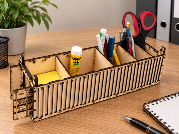 Stiftehalter im Container-Design (groß)