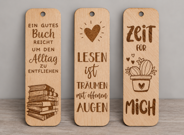 Lesezeichen ohne Leseband