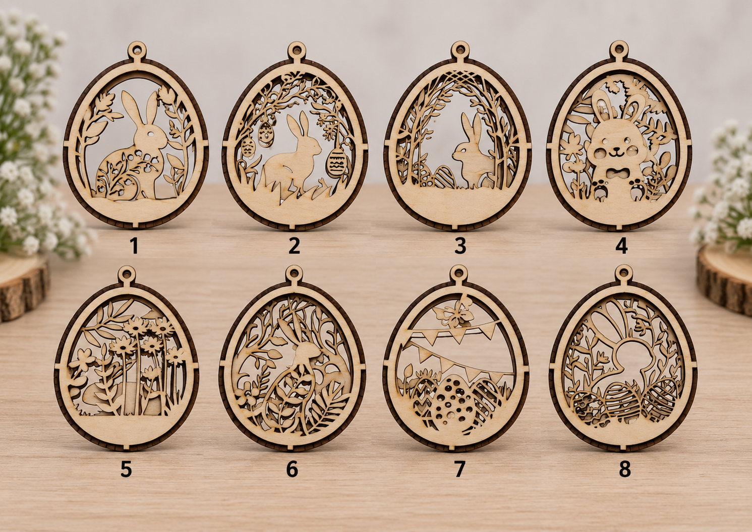 kleine Osterdekor Ornament