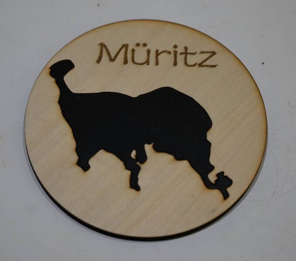 Holzuntersetzer „Müritz“ (auch als 2-Set)