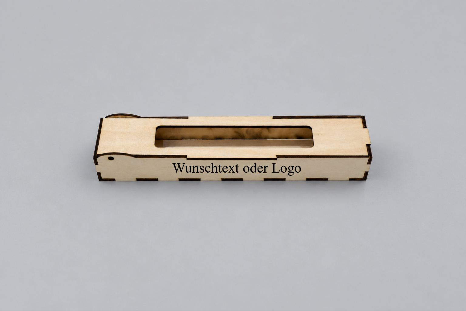 personalisierte Geschenkbox mit Wunschtext oder Logo