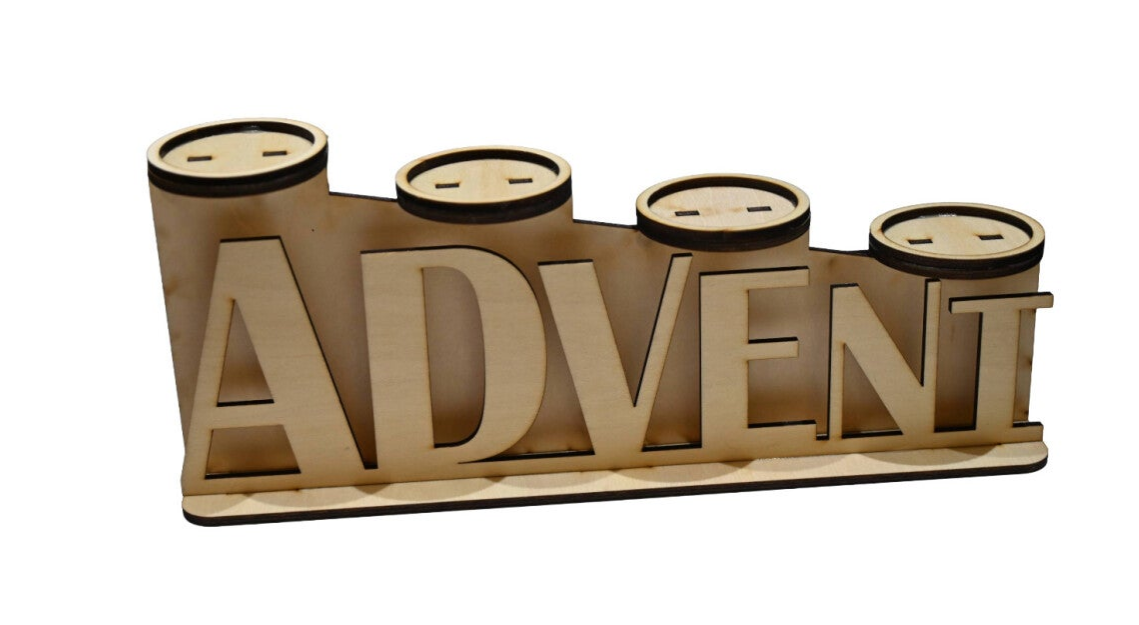 Adventskranz für LED-Teelichter