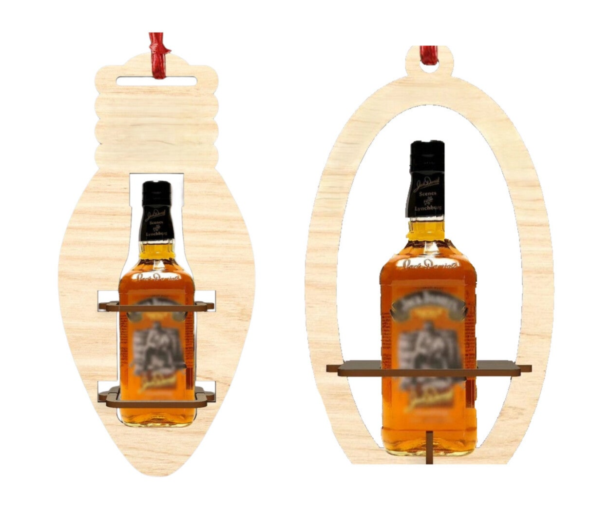 2er-Set Shooter Schnaps Flaschenhalter