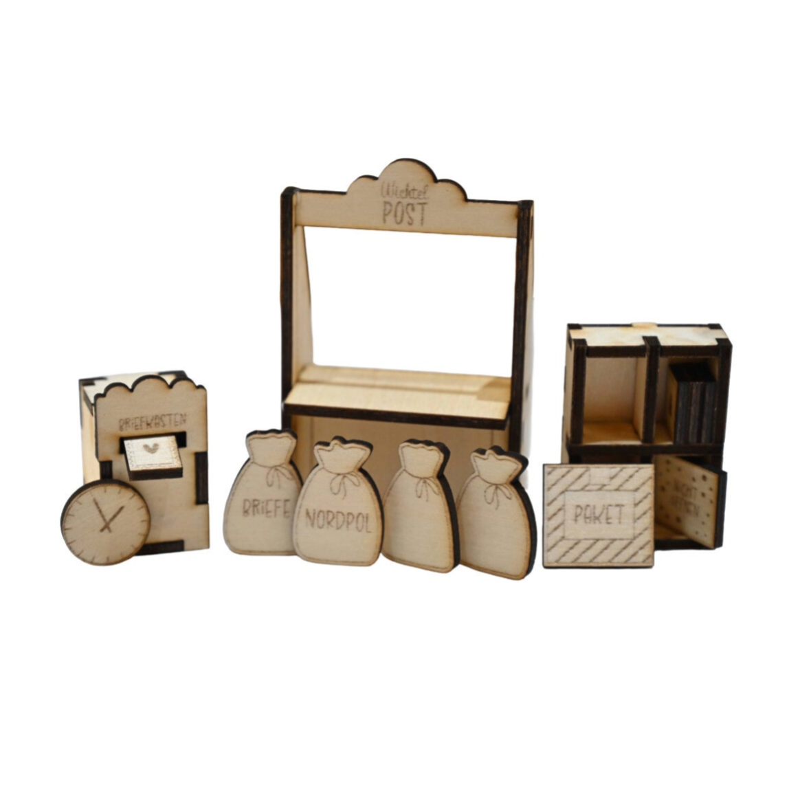 Wichtel Zubehör Postamt