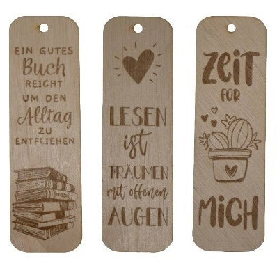 Lesezeichen ohne Leseband