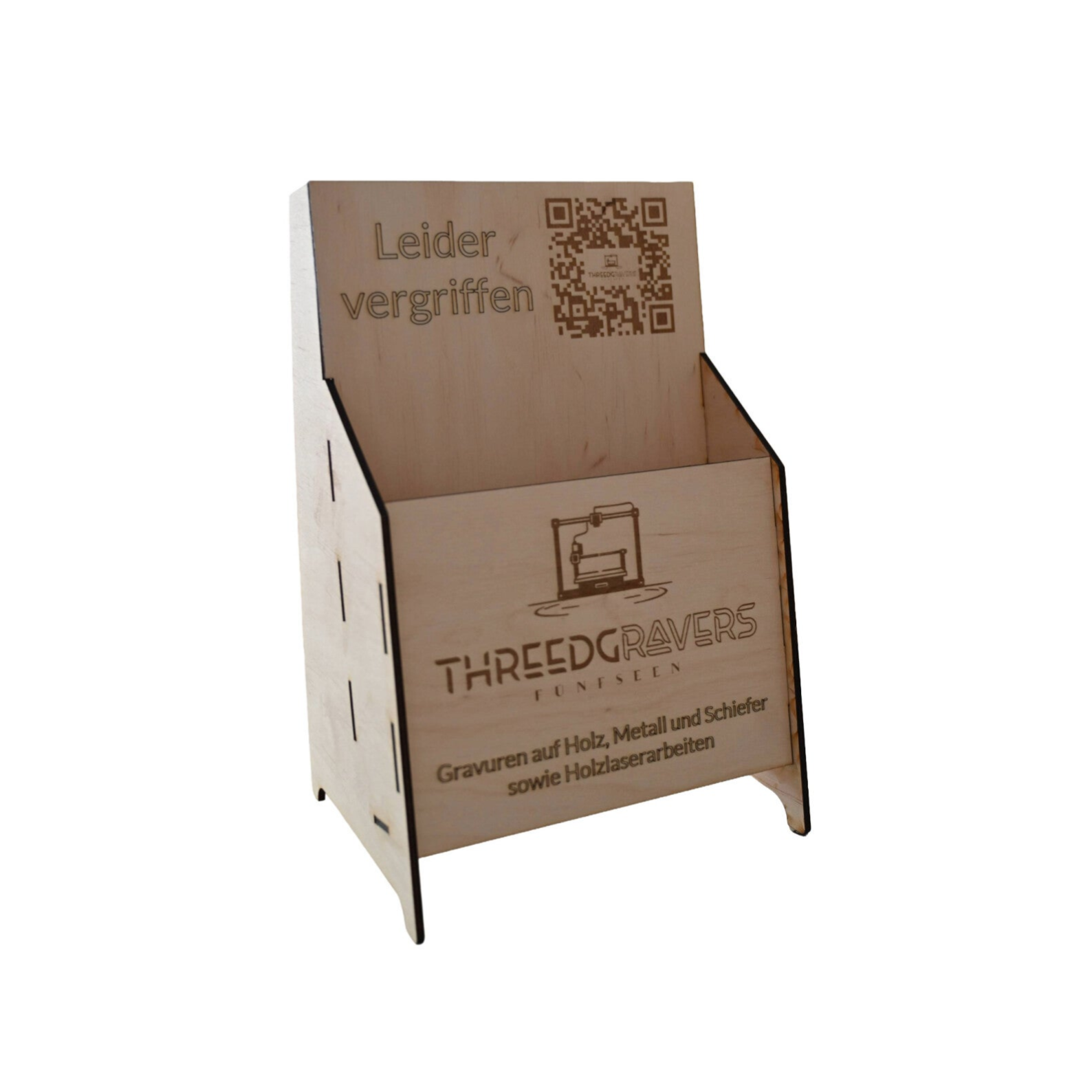 Halterung für DIN A5 Flyer