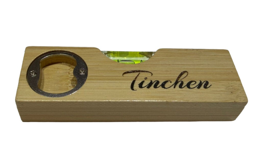Gravierte Wasserwaage mit Name - optional mit beidseitger Gravur