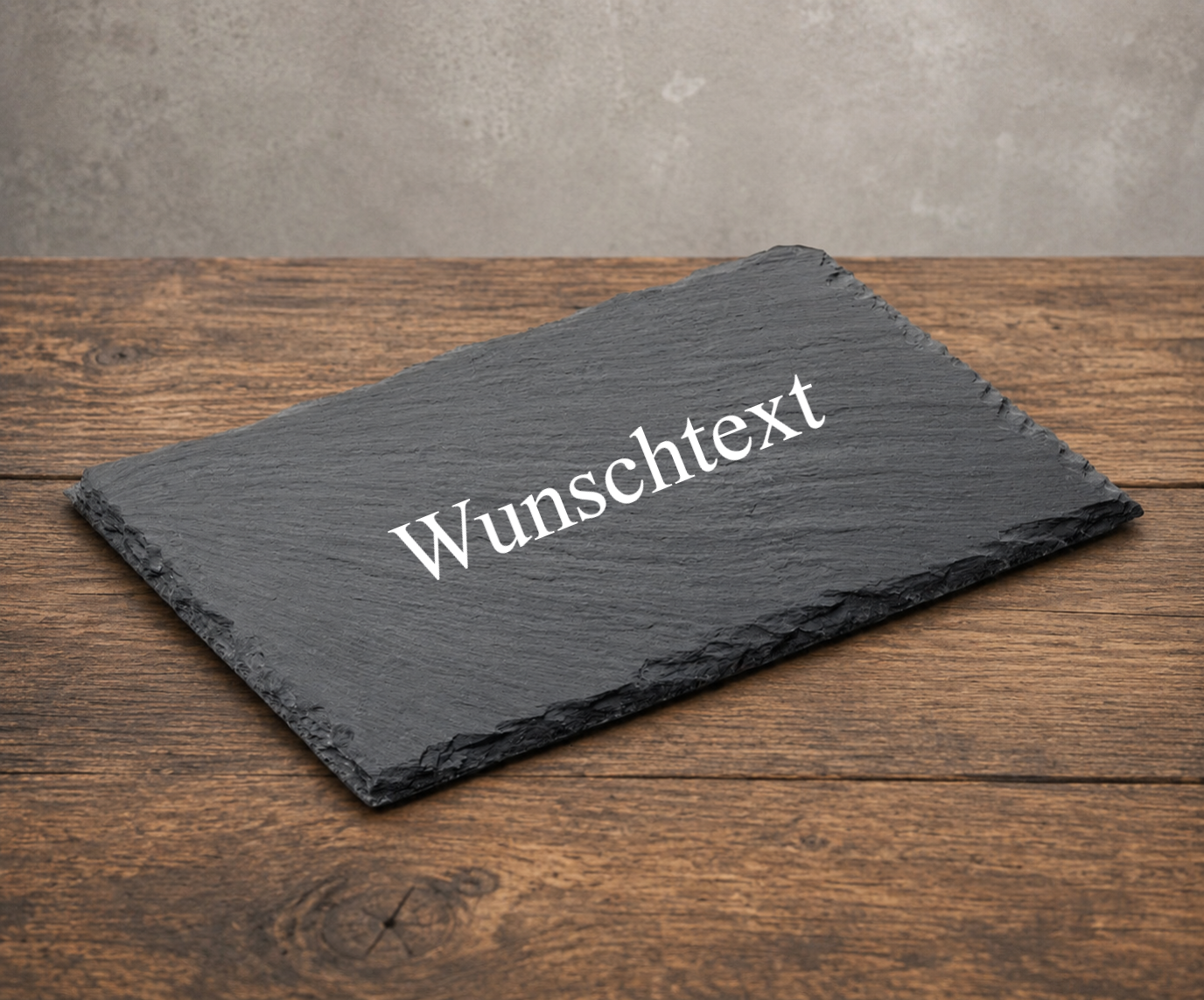 Schieferplatte 30x20 (DIN A4) inkl. Gravur