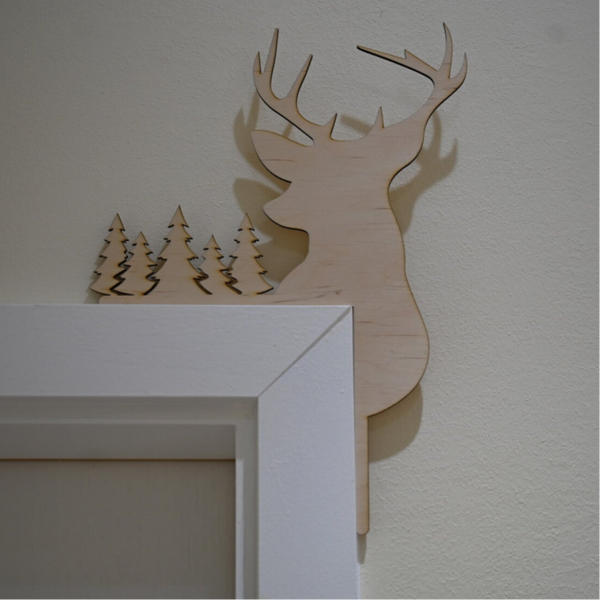 Türrahmen-Eckdekoration