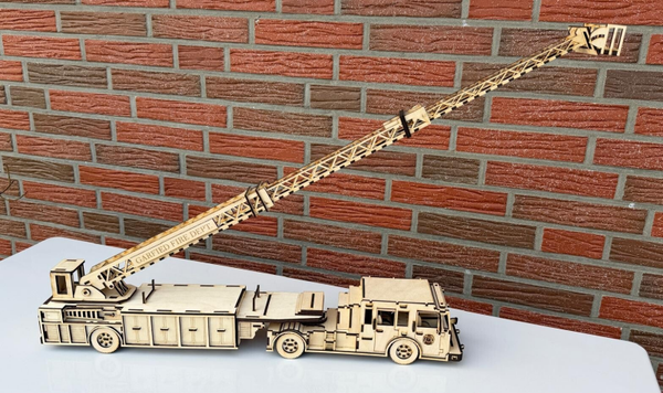 US - Holzdrehleiter ca. 58cm lang (optional personalisierbar)