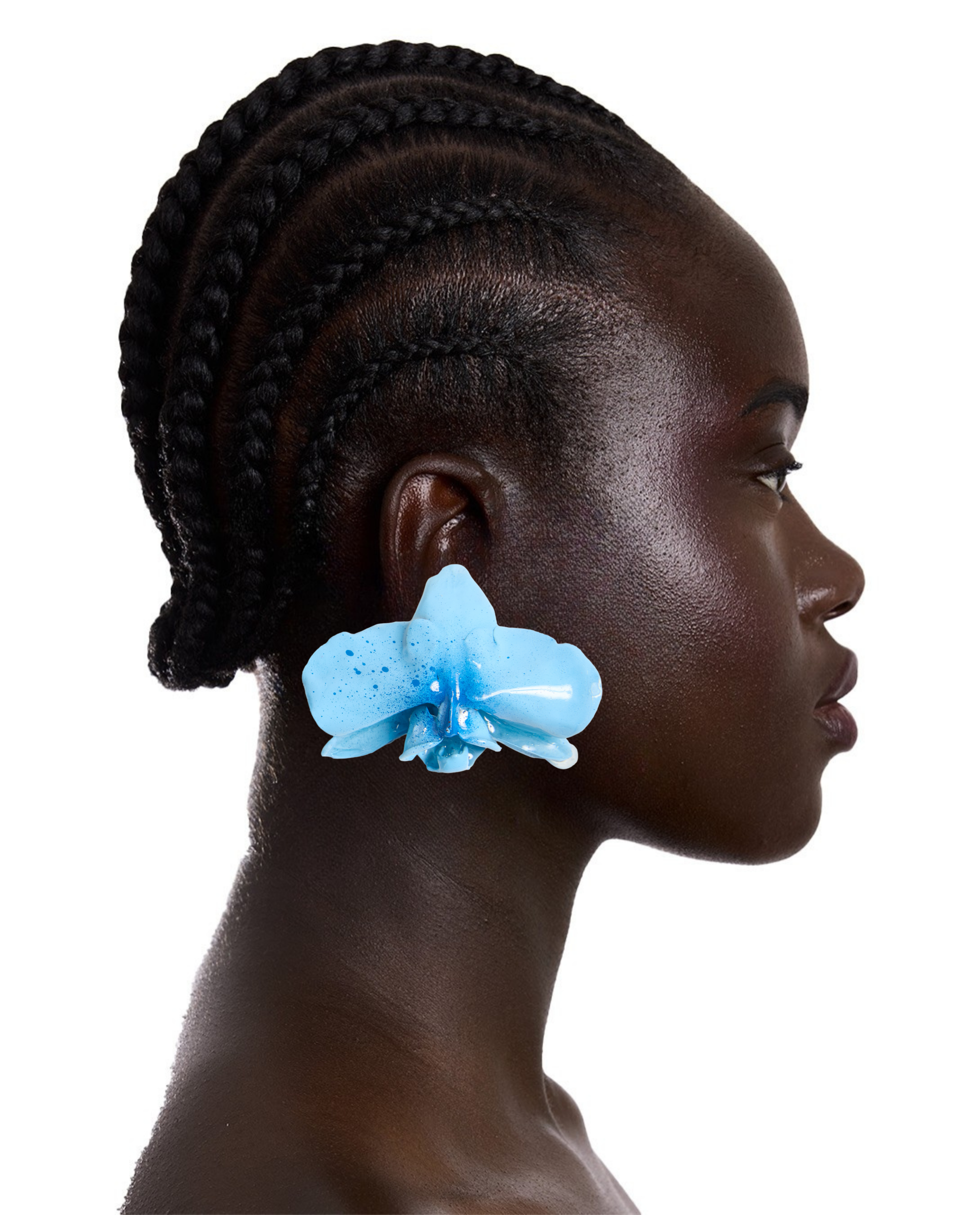 by Goldiie Organic Orchid Earrings