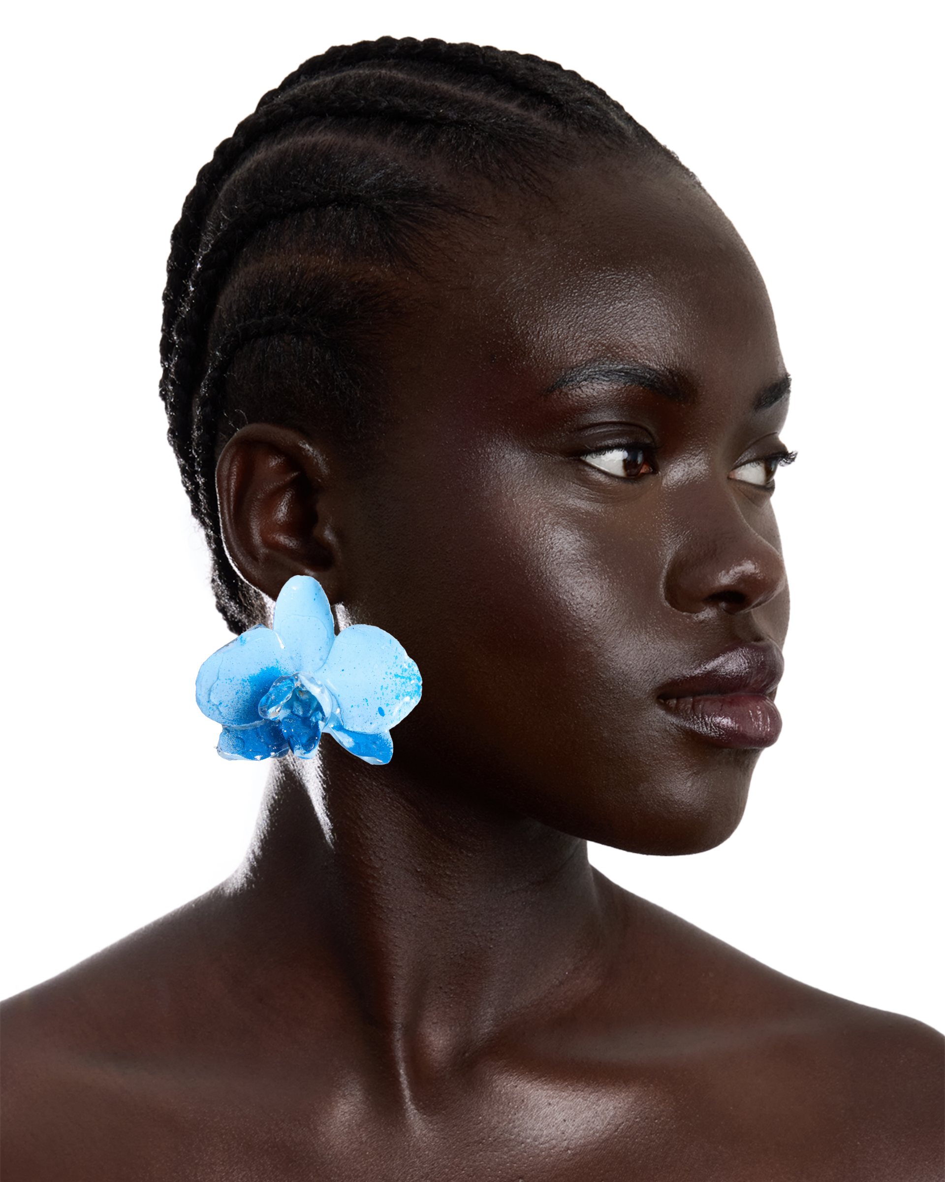 by Goldiie Organic Orchid Earrings