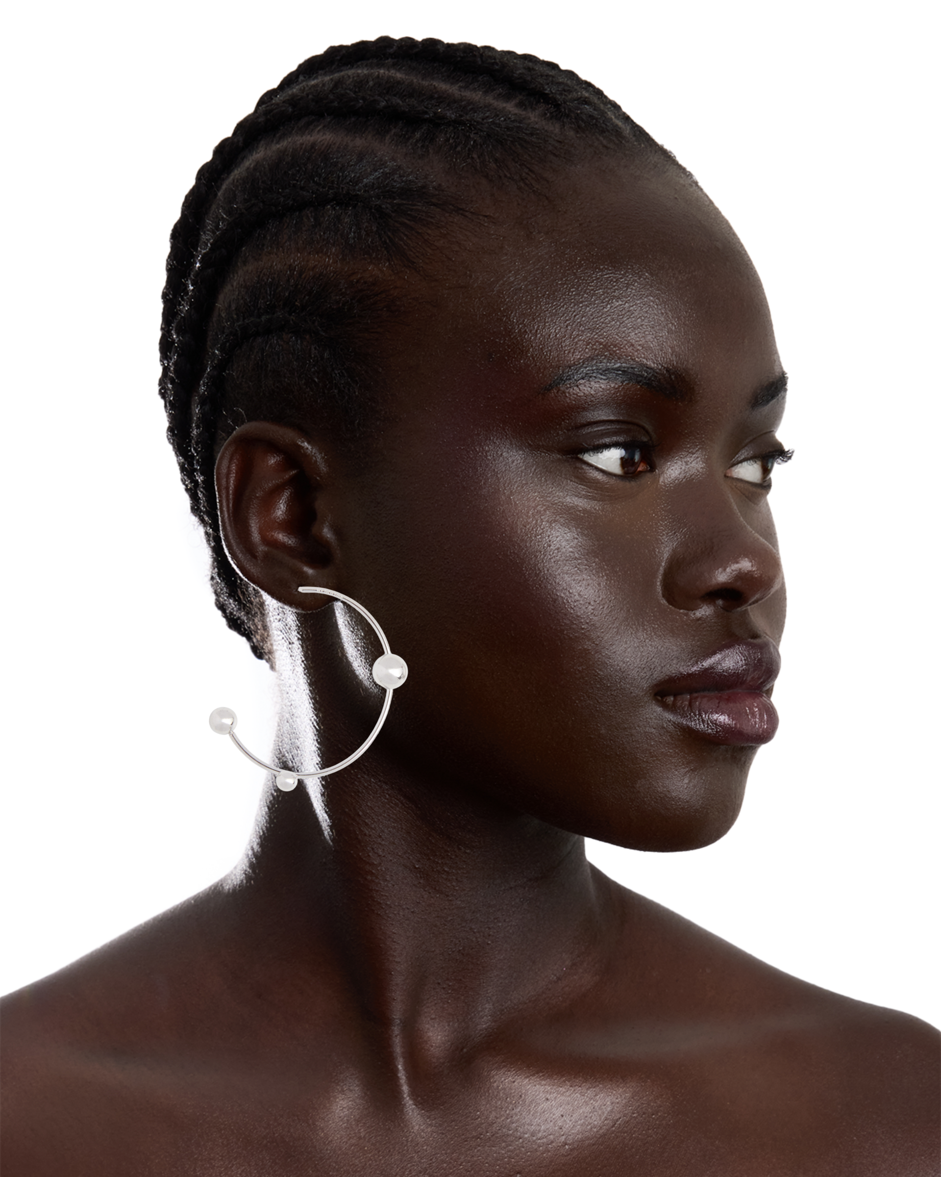 by Goldiie Flower Bud Hoops