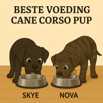 Beste voeding Cane Corso pup