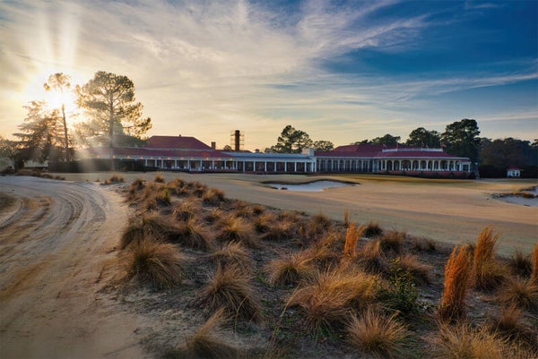 Approach to 18 - Pinehurst #2
