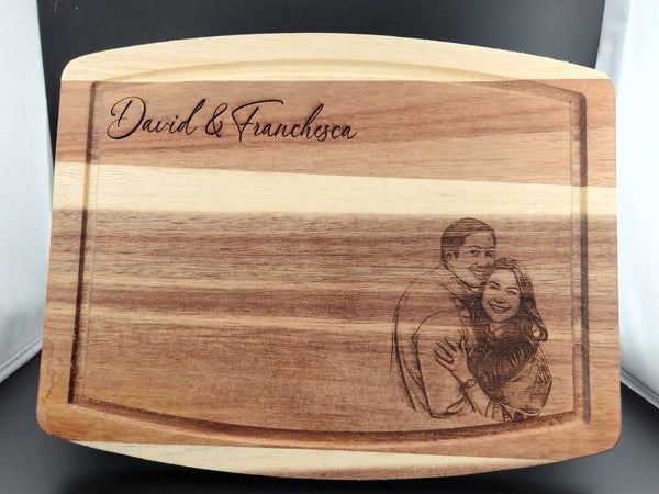Personalized Cutting / Charcuterie Boards (Acacia)