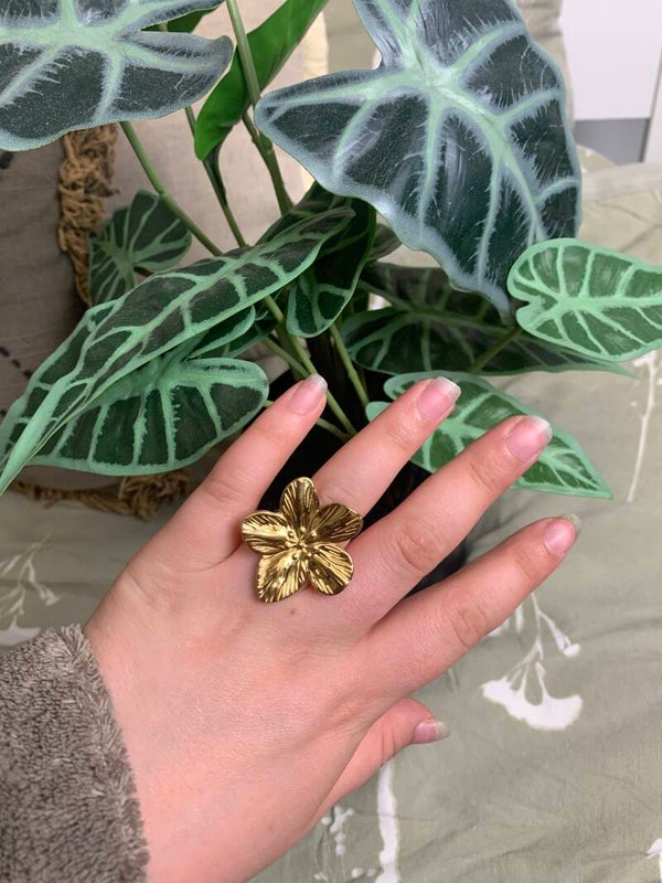 Ring - Statement Bloem