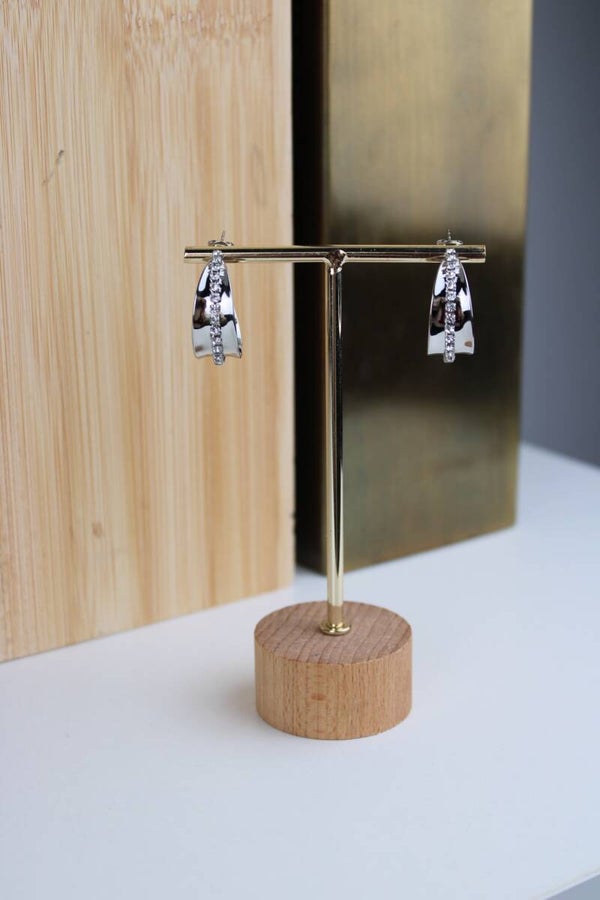 Oorbellen - Sparkle & Shine hoops