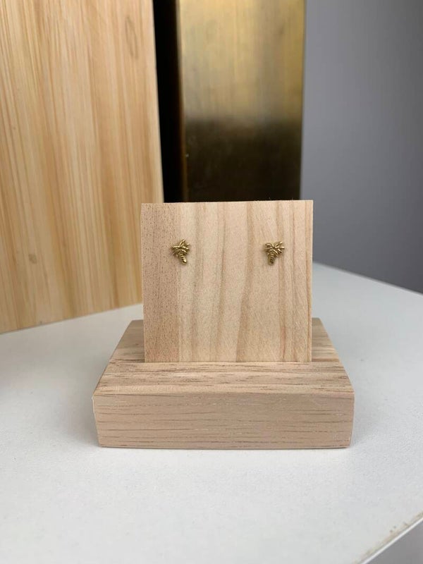 Oorbellen - Oorknopje palmboompje