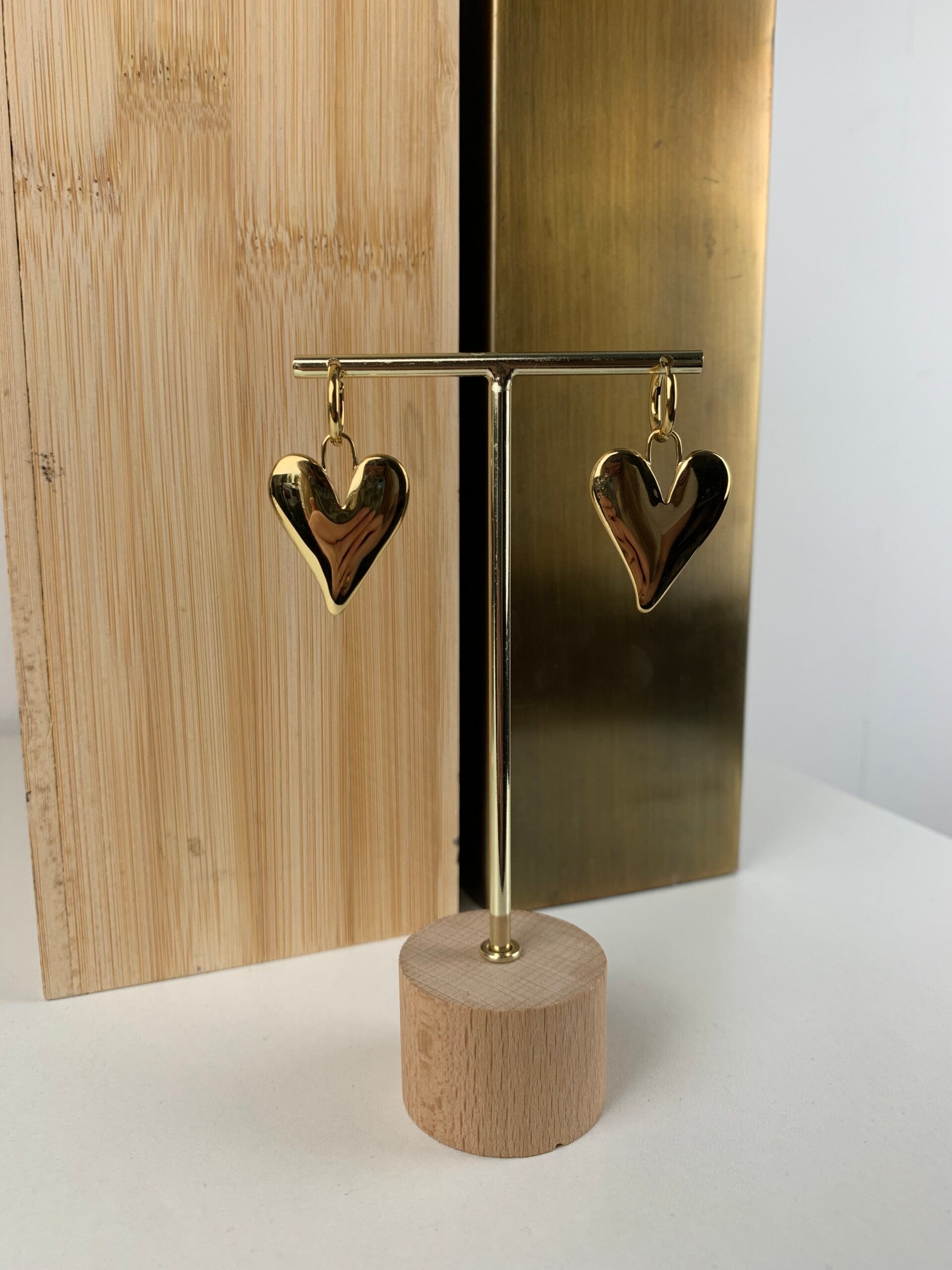 Oorbellen - Grote hart