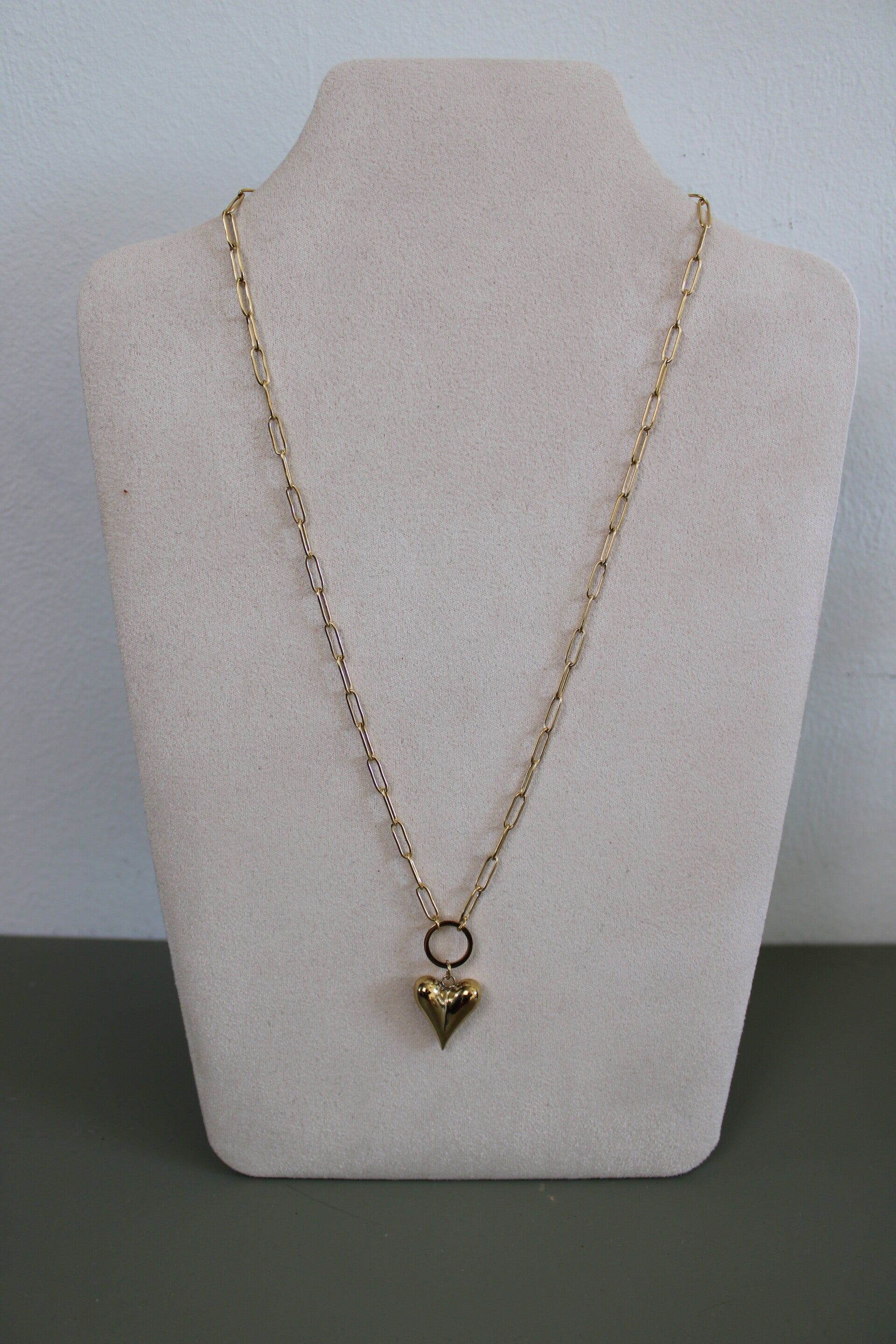 Ketting - Geschakelde met hartje