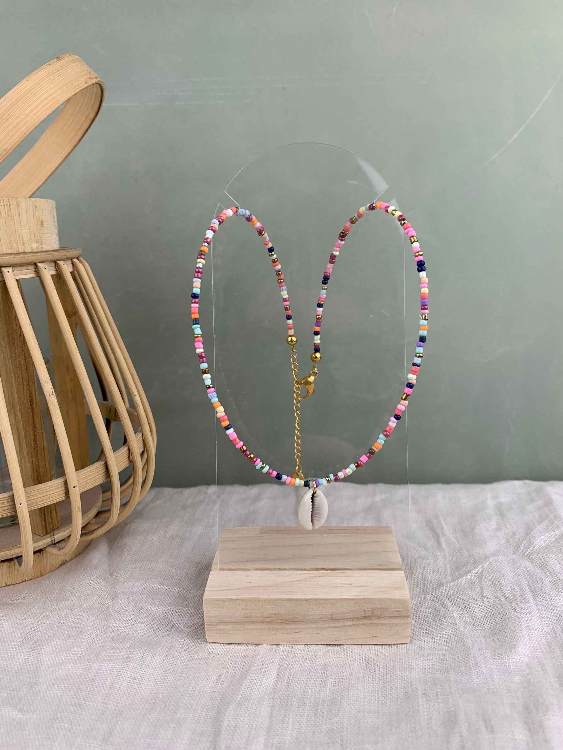 Ketting - Colourful schelp