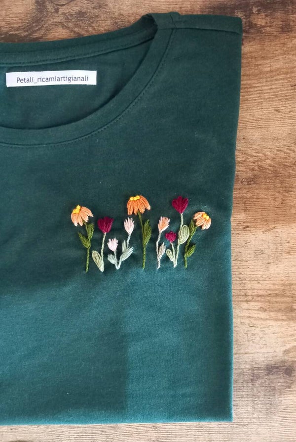 T-shirt fiorellini