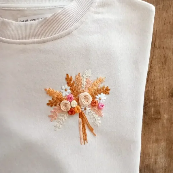 Felpa bouquet pampas