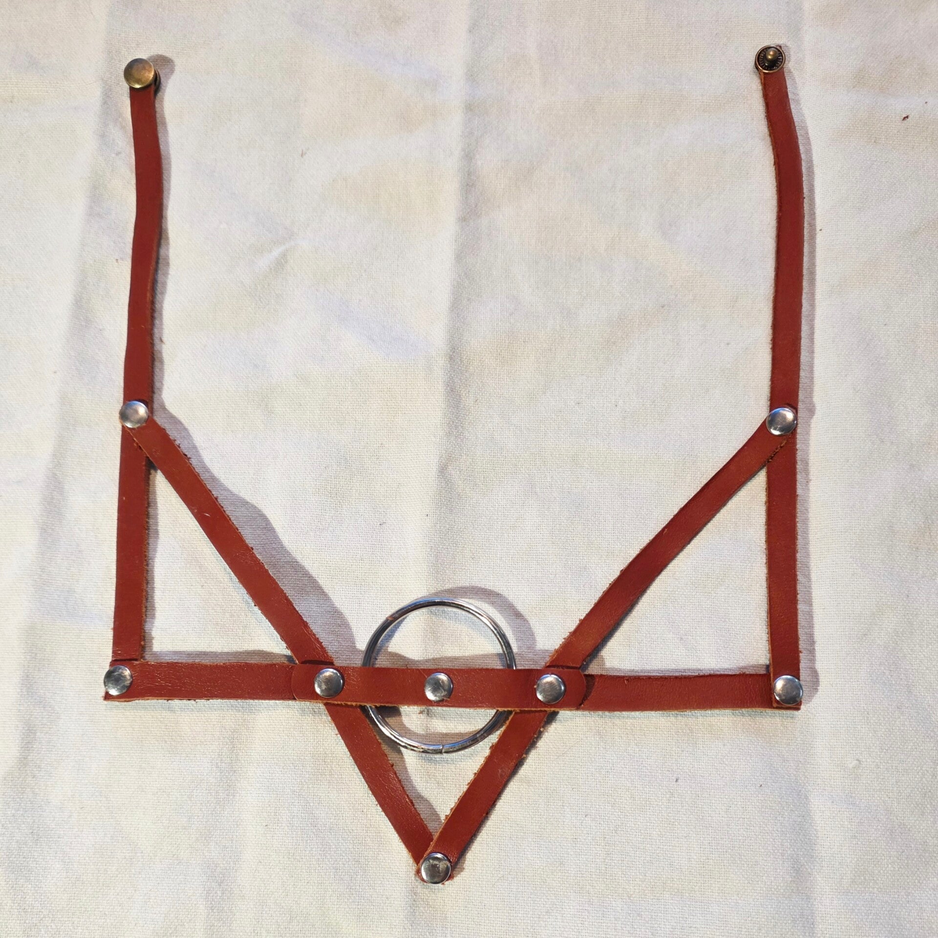 Style harnais Triangle et rond