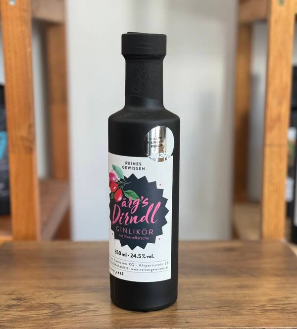 Dirndlkirsch Likör aus der Kornelkirsche 24,5 % 350 ml