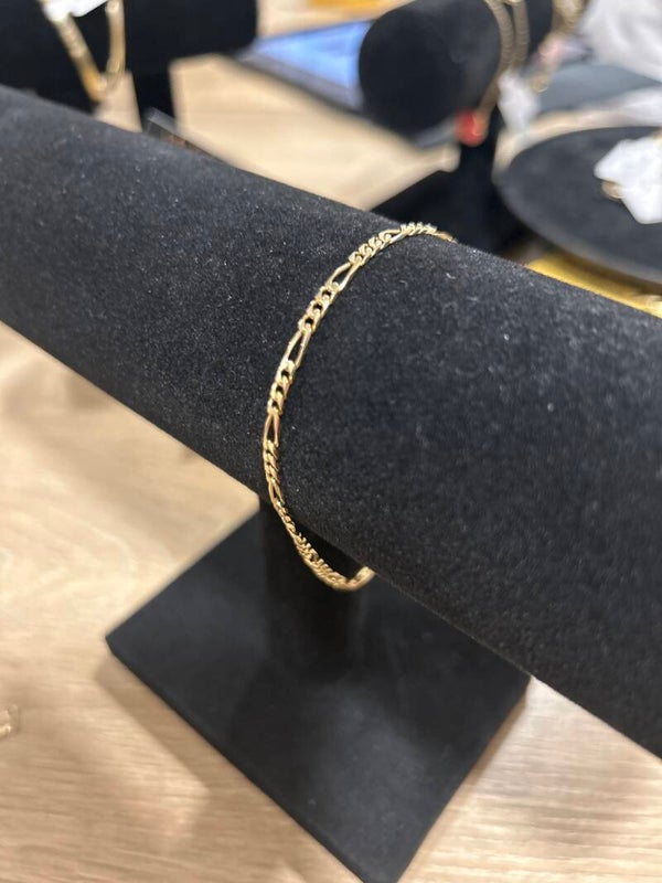 PULSERA 14K ESLABÓN FÍGARO