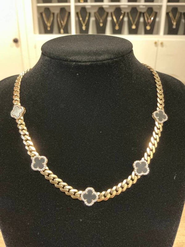 CADENA CLOVER Y MANILLA (SET)