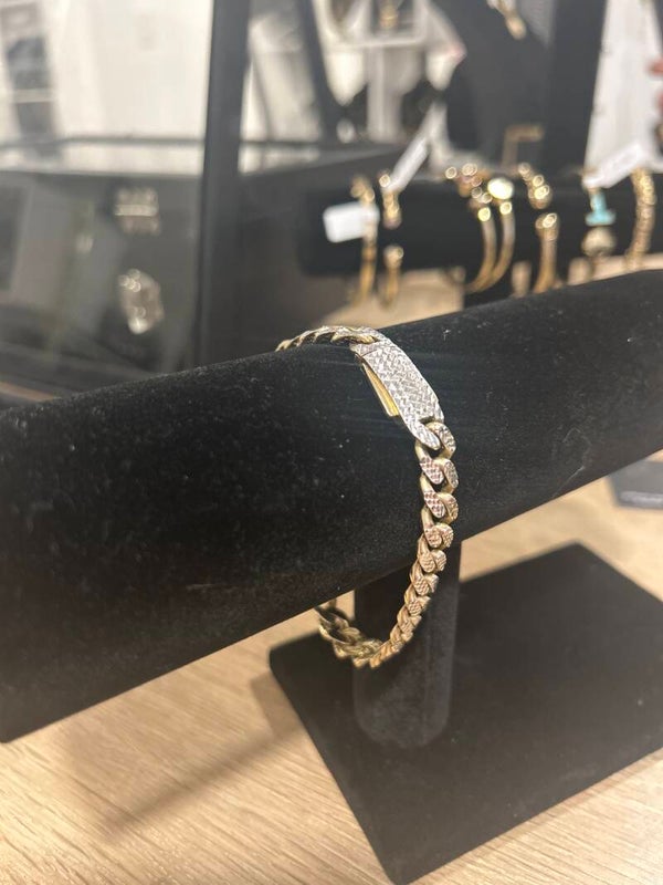 PULSERA MÓNACO 10K.