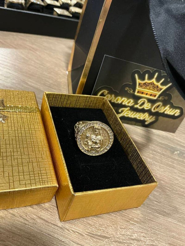 ANILLO DE SANTA BARBARA BENDITA