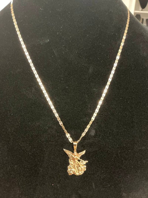 CADENA 14K VALENTINO CON DIJE 14K