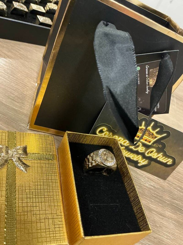 ANILLO MODELO ROLEX SOLIDO