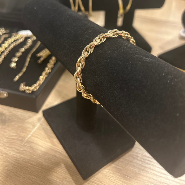 PULSERA 14K SÓLIDA