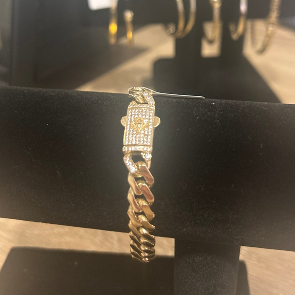PULSERA MÓNACO 10K
