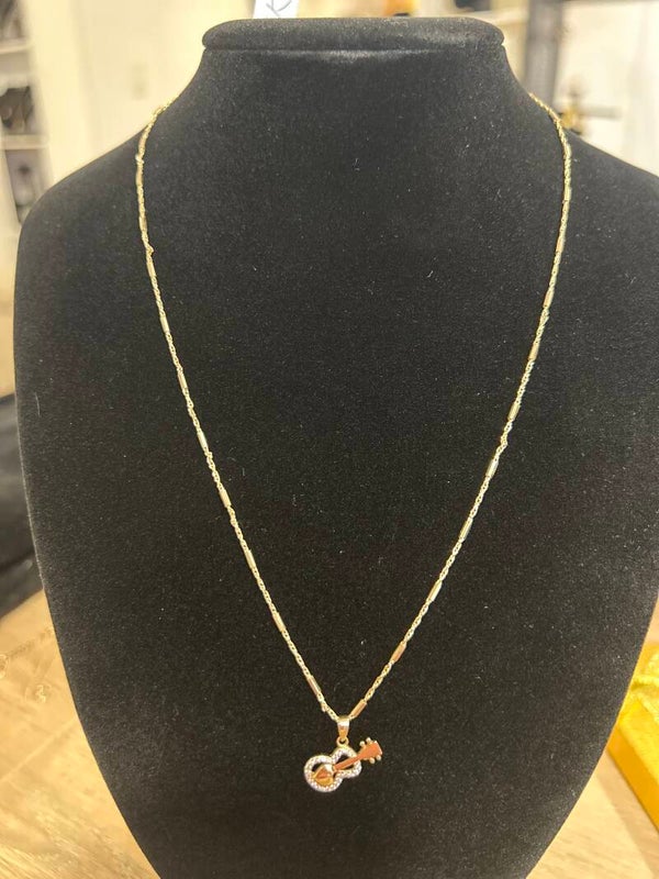 CADENA 14 K CON DIJE 14K