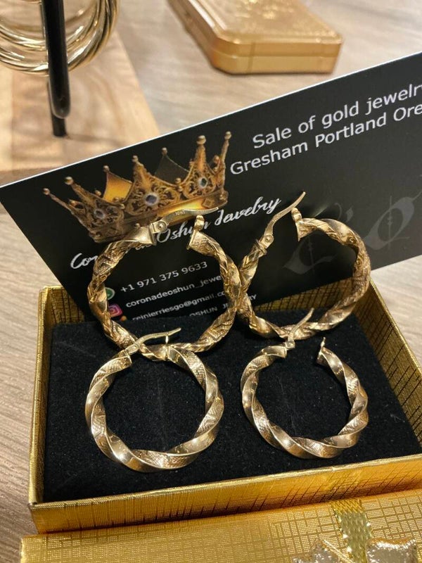 DÚO DE ARGOLLAS VERSACE