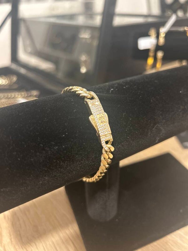 PULSERA MÓNACO 10K
