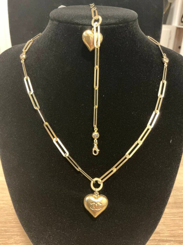 SET DE GARGANTILLA ROLO CON CORAZÓN