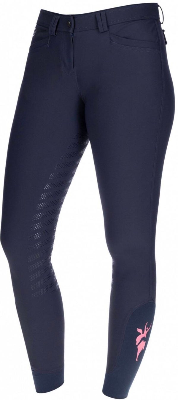 Covalliero Janne x pinkribbon paardrijbr. fullgrip, dark navy,