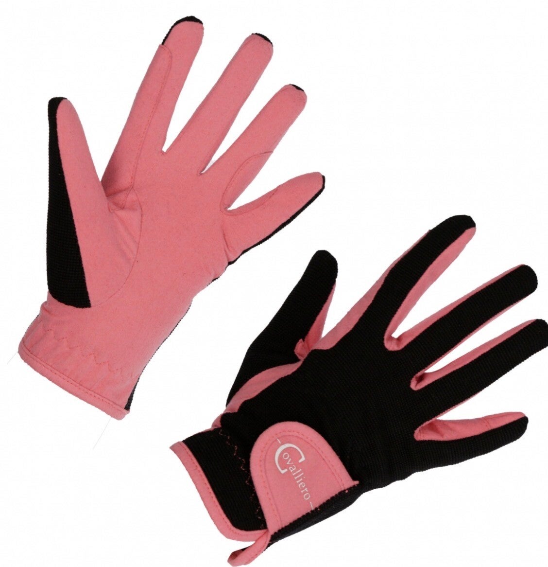 Kind ruiterhandschoenen pink
