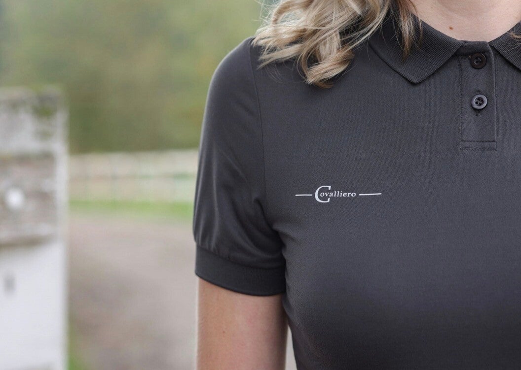 Covalliero Polo shirt grijs